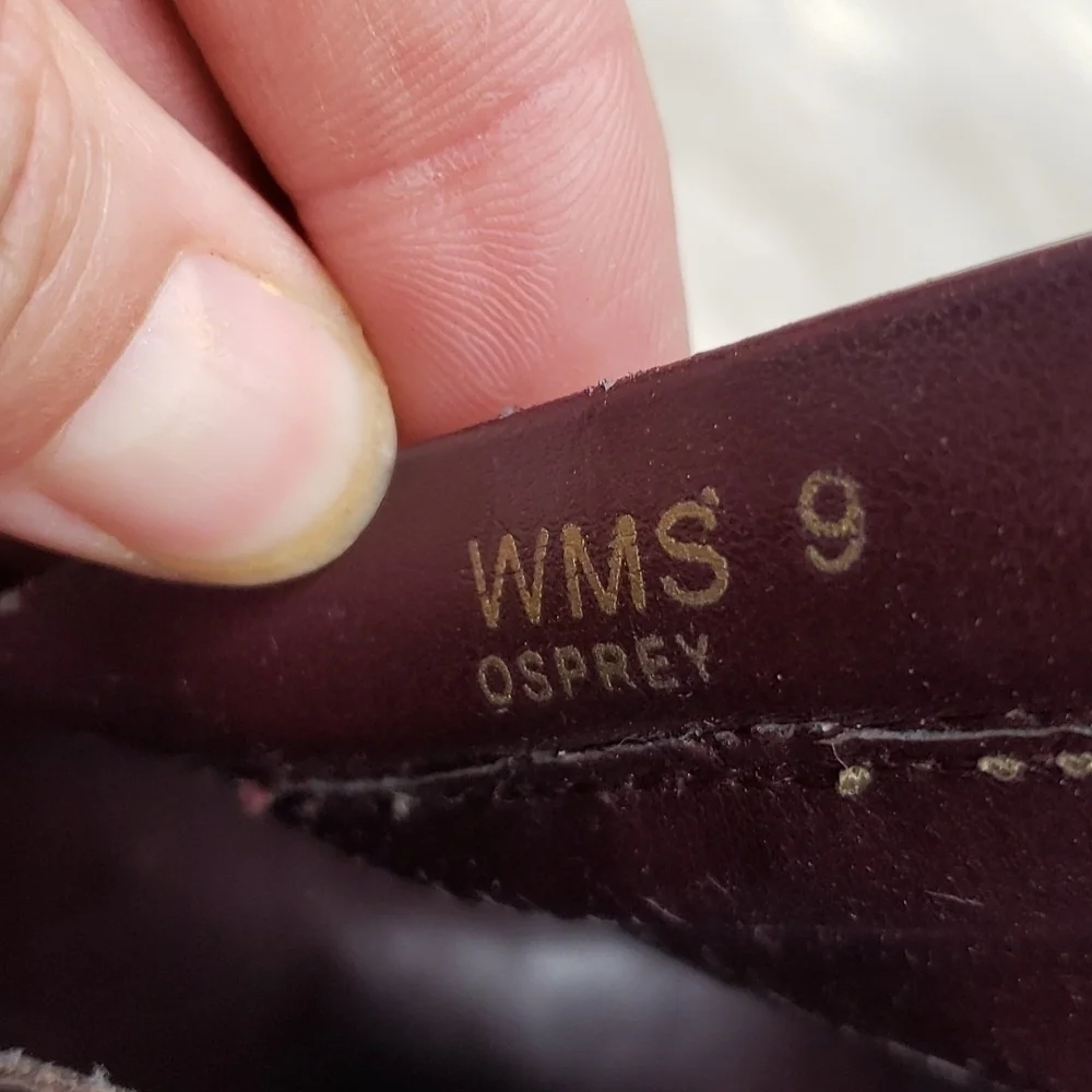 Report Osprey Taupe Belted High Heel Ankle Boots 9